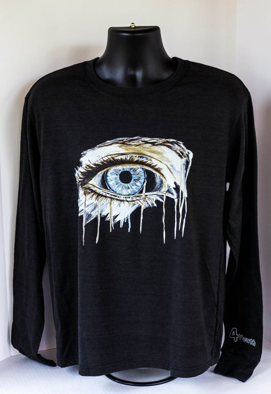 ADULT Long Sleeve Tee - "Eye Am Resilient"