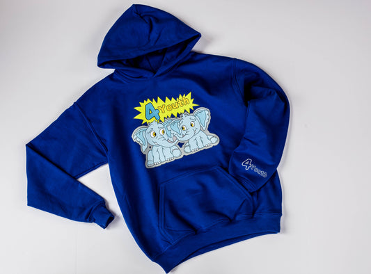 YOUTH Hooded Sweatshirt - "Little Ele Squad"