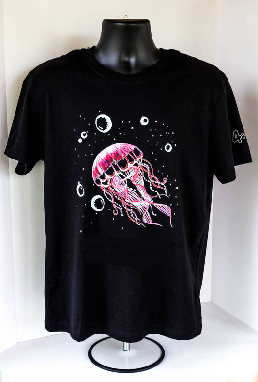 ADULT Short Sleeve Tee - "Free as a Jellyfish"